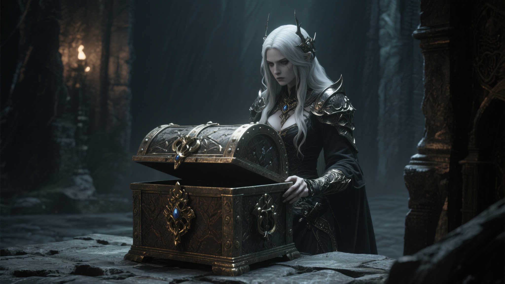 玩家揭秘《黑暗之魂》初代未公开CG:“巨型宝箱”葛维艾薇雅的隐藏故事 玩家揭秘《黑暗之魂》初代未公开CG:“巨型宝箱”葛维艾薇雅的隐藏故事