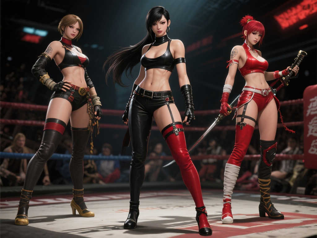 超越春丽与火舞!揭秘格斗游戏中最美艳的女角色! 超越春丽与火舞!揭秘格斗游戏中最美艳的女角色!