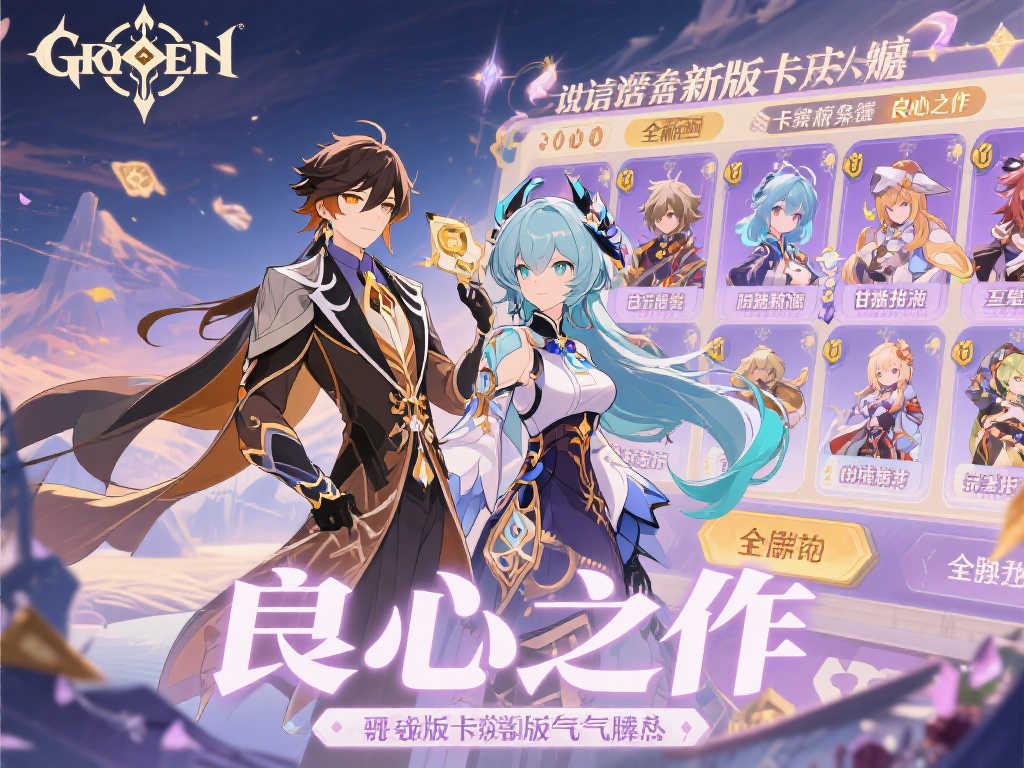 《原神》新版本卡池诚意满满!限定角色齐聚,抽到爽! 《原神》新版本卡池诚意满满!限定角色齐聚,抽到爽!